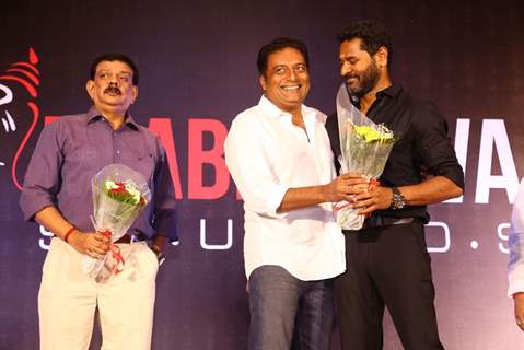 Prakash Raj and Prabhu Deva at Launch of 'Prabhu Deva Studios'