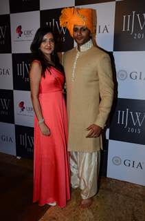 Karanvir Bohra and Amy Billimoria at IIJW