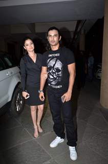 Sushant Singh Rajput and Ankita Lokhande at acManish Paul's Birthday Bash