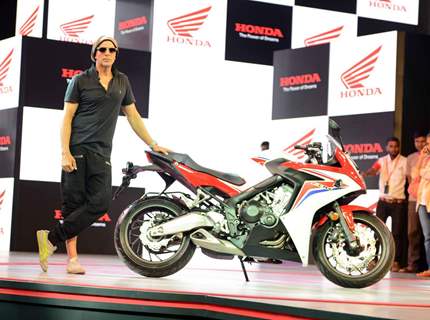 Akshay Kumar at Launch of Honda CBR 650F