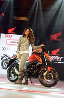 Taapsee Pannu at Launch of Honda CBR 650F