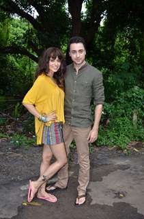 Imran Khan and Kangana Ranaut on Location of Katti Batti