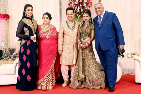 Divyanka Tripathi at Luv Israni Wedding