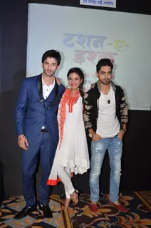 Sidhant Guota, Jasmin Bhasin and Zain Imam at Launch of Zee TV's New Show 'Tashan-e-Ishq'
