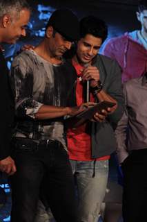 Akshay Kumar and Sidharth Malhotra snapped at the Launch of Brothers 'Clash of Fighters' Mobile Game