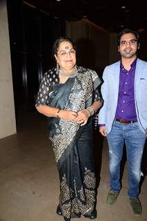 Usha Uthup poses for the media at SIIMA Press Meet