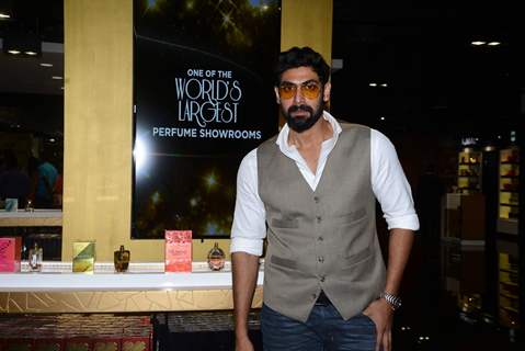 Rana Daggubati poses for the media at SIIMA Press Meet