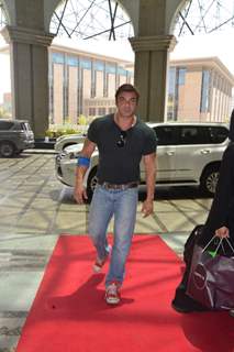 Sohail Khan Arrives at SIIMA Day 2