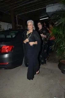 Waheeda Rahman and Helen at Screening of Jaanisaar