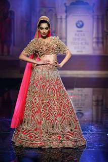 Sonam Kapoor Walks the Ramp at BMW India Bridal Fashion Week