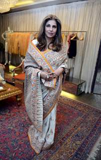 Dimple Kapadia at BMW India Bridal Fashion Week