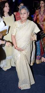 Jaya Bachchan at BMW India Bridal Fashion Week