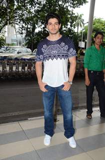 Sooraj Pancholi Snapped at Airport