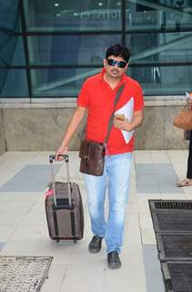 Umesh Shukla Snapped at Airport