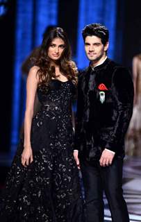 Sooraj Pancholi and Athiya Shetty at BMW India Bridal Fashion Week