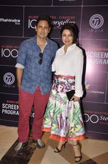 Parvin Dabas and Tisca Chopra at Screenwriters Meet