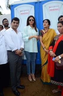 Sridevi at Inauguration of Pulbic Toilet for Women