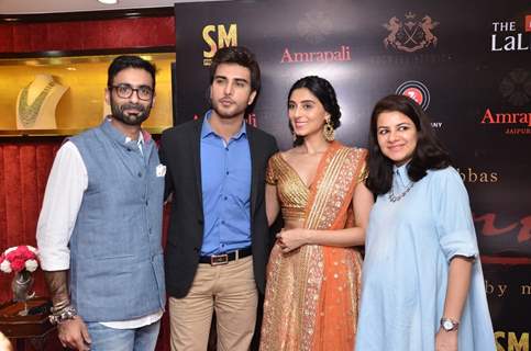 Pernia Qureshi and Imran Abbas at Promotions of Jaanisaar