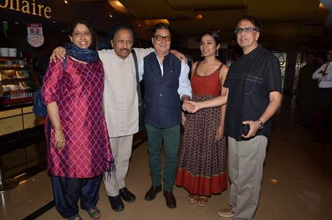 Anant Mahadevan, Vinay Pathak and Tannishtha Chaaterjee at Gour Hari Daastan Book Launch