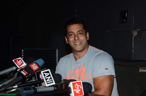 Salman Khan at Press Meet for the Success of Bajrangi Bhaijaan