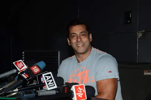 Salman Khan at Press Meet for the Success of Bajrangi Bhaijaan
