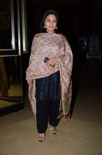 Sharbani Mukherjee poses for the media at Zarine Khan's Book Launch