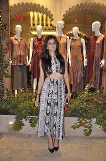 Nishka Lulla poses for the media at Anita Dongre's Grass Root Store Launch