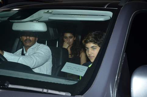 Aarav Kumar was snapped at the Special Screening of Brothers