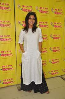Konkona Sen Sharma at Promotions of Gour Hari Dastaan at Radio Mirchi