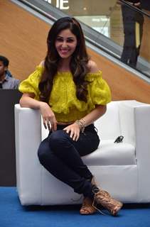 Pretty Pooja Chopra at Pink Power Event at Inorbit Mall