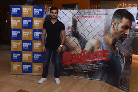 Karan Tacker at Special Screening of Brothers