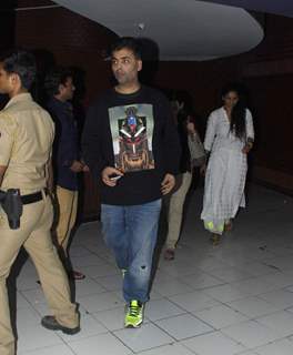 Karan Johar at Screening of Brothers