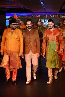 Ismail Darbar and Vidyut Jamwal at India Luxury Style Week 2015