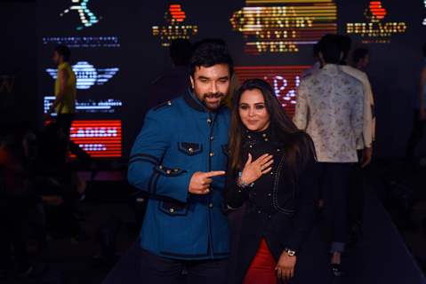 Ajaz Khan at India Luxury Style Week 2015