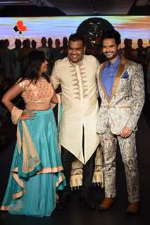 Rupal Tyagi and Suraj Gawda at India Luxury Style Week 2015