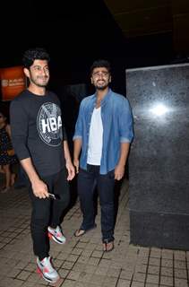 Mohit Marwah and Arjun Kapoor Snapped at PVR Juhu