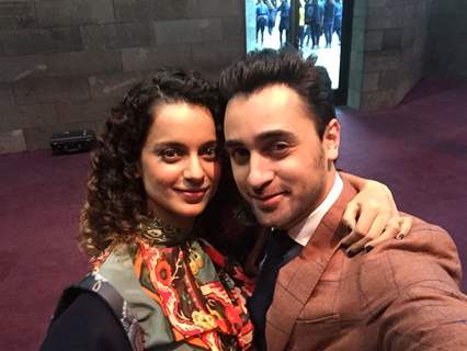 Imran and Kangana for Promotions of Katti Batti at the Indian Film Festival of Melbourne