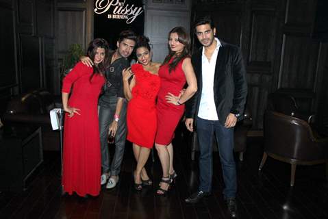 Deepshikha and Sushant Divgikar at RJ Malishka's Bash With TV Celebs