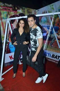 Imran Khan and Kangana Ranaut Promotes Katti Batti at Umang Festival