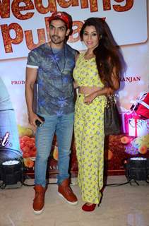 Gurmeet Choudhay and Debina Bonerjee at Trailer Launch of the film Wedding Pulav