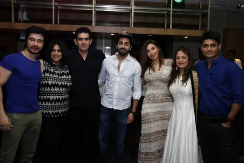Darshan Kumar, Omung Kumar, Ayushmann Khurrana at Smita Thackarey's Birthday Bash