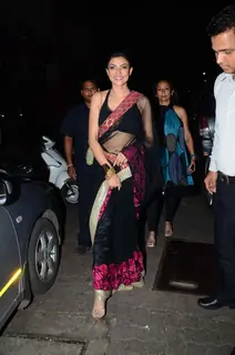 Sushmita Sen at Queenie Singh's Wedding Bash
