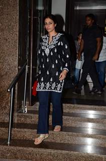 Tabu at Prayer Meet of Shraddha Kapoor's Grandfather