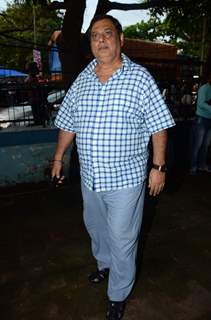 David Dhawan at Prayer Meet of Shraddha Kapoor's Grandfather