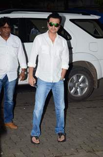 Sanjay Kapoor at Prayer Meet of Shraddha Kapoor's Grandfather