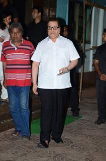 Ramesh Taurani at Prayer Meet of Shraddha Kapoor's Grandfather