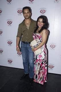 Raghav Sacchar with His Wife at Ken Ghosh's Birthday Bash
