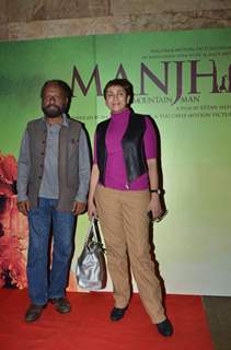 Ketan Mehta and Deepa Sahi at Screening of Manjhi - The Mountain Man