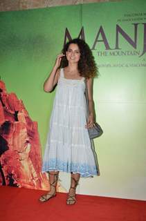 Kangana Ranaut at Screening of Manjhi - The Mountain Man