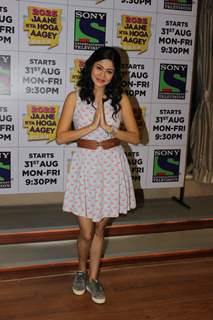 Sanyukta Timsina at Launch of Sony Tv's New Show 'Jaane Kya Hoga Aage'